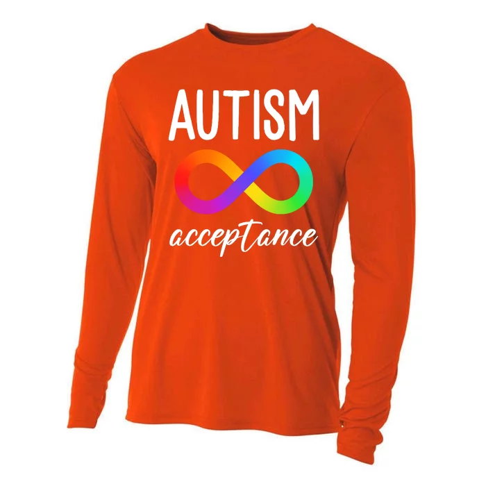 Autism Acceptance Awareness Cooling Performance Long Sleeve Crew