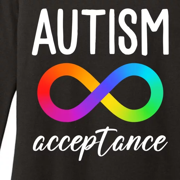 Autism Acceptance Awareness Womens CVC Long Sleeve Shirt