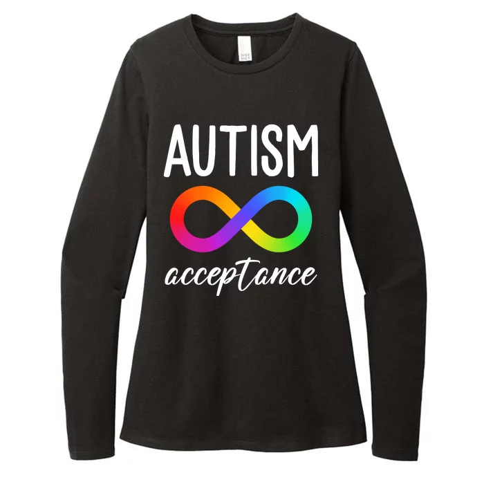 Autism Acceptance Awareness Womens CVC Long Sleeve Shirt