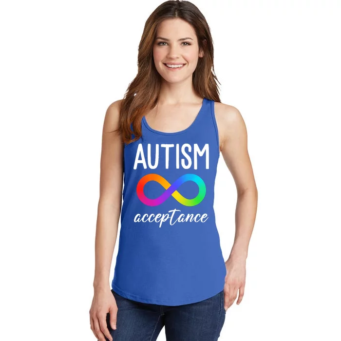 Autism Acceptance Awareness Ladies Essential Tank