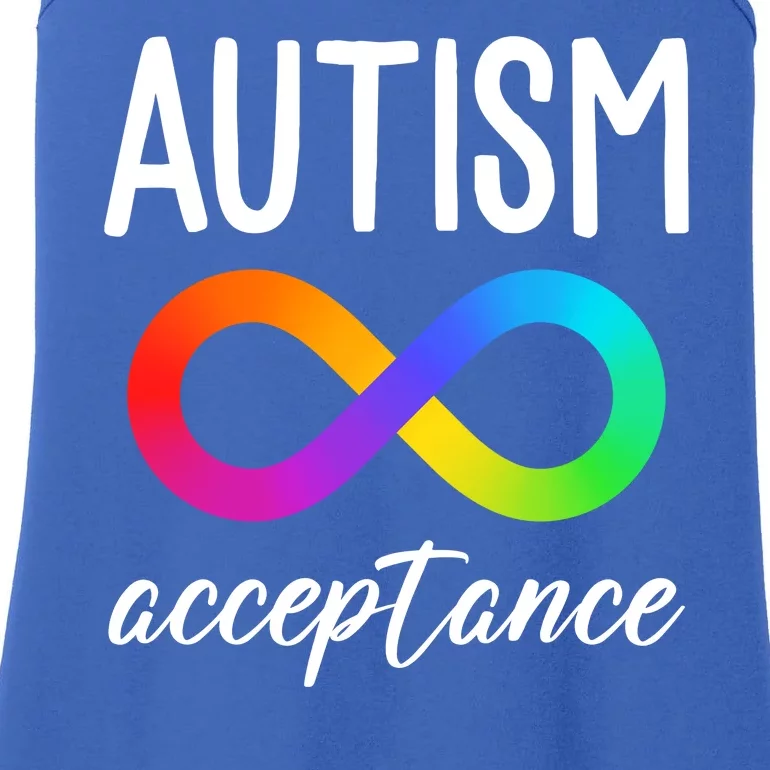 Autism Acceptance Awareness Ladies Essential Tank