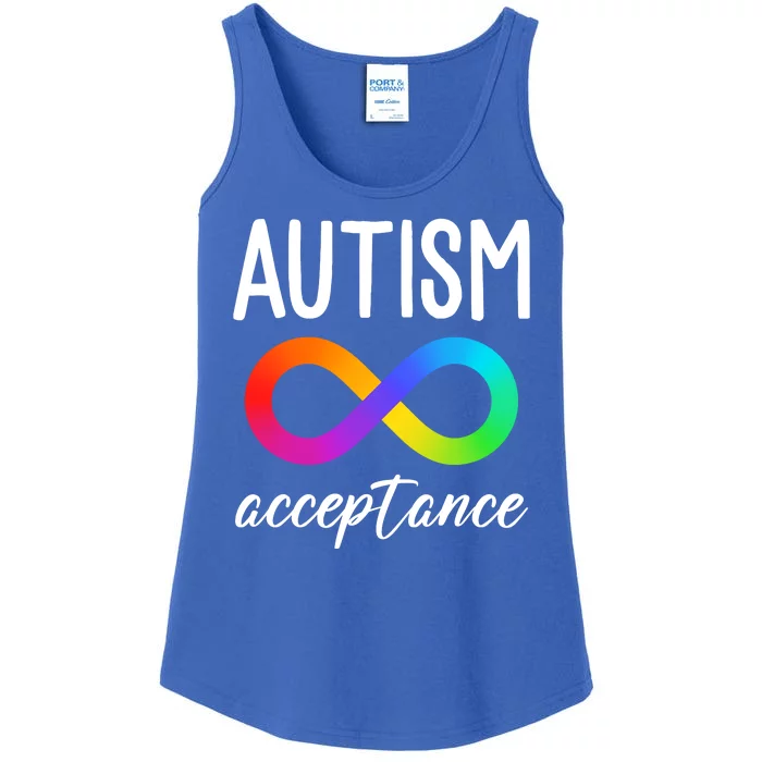 Autism Acceptance Awareness Ladies Essential Tank