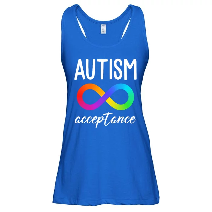 Autism Acceptance Awareness Ladies Essential Flowy Tank