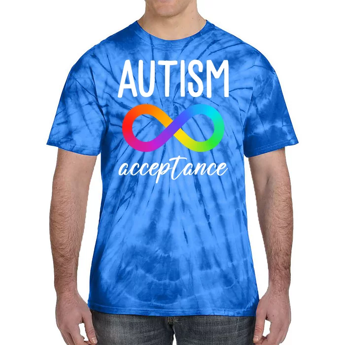 Autism Acceptance Awareness Tie-Dye T-Shirt