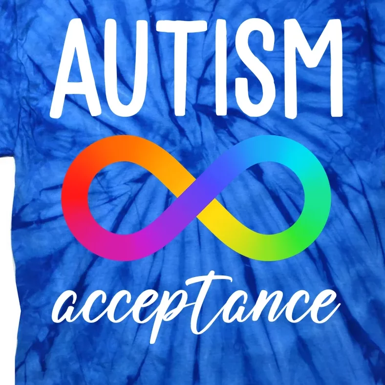 Autism Acceptance Awareness Tie-Dye T-Shirt