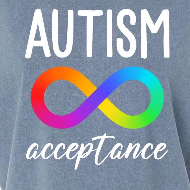 Autism Acceptance Awareness Garment-Dyed Women's Muscle Tee