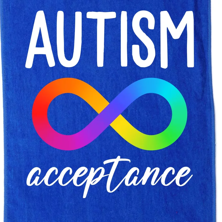 Autism Acceptance Awareness Platinum Collection Golf Towel