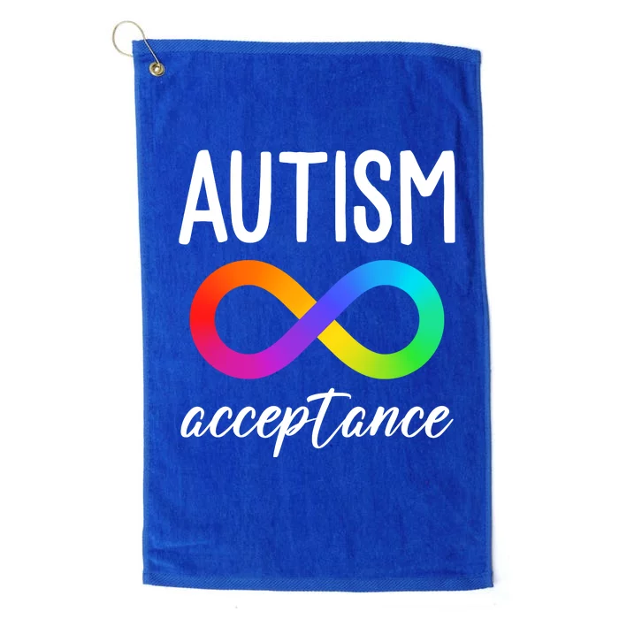 Autism Acceptance Awareness Platinum Collection Golf Towel