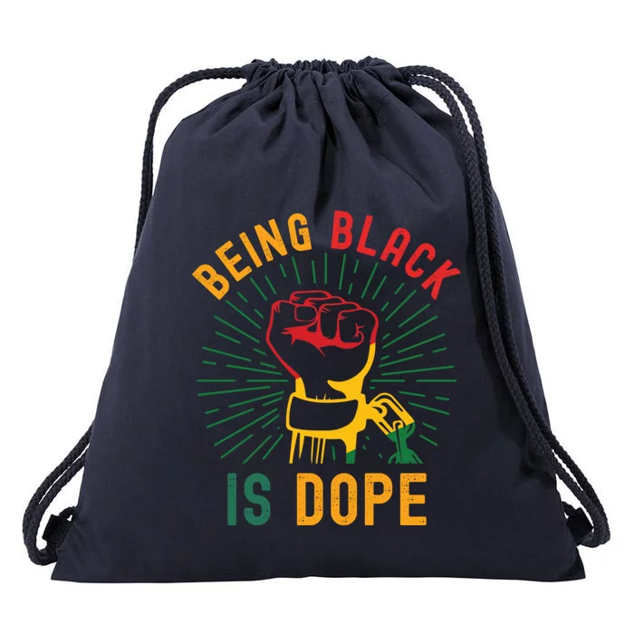 Afro American Afrocentric I Am Black History Month Cool Gift Drawstring Bag