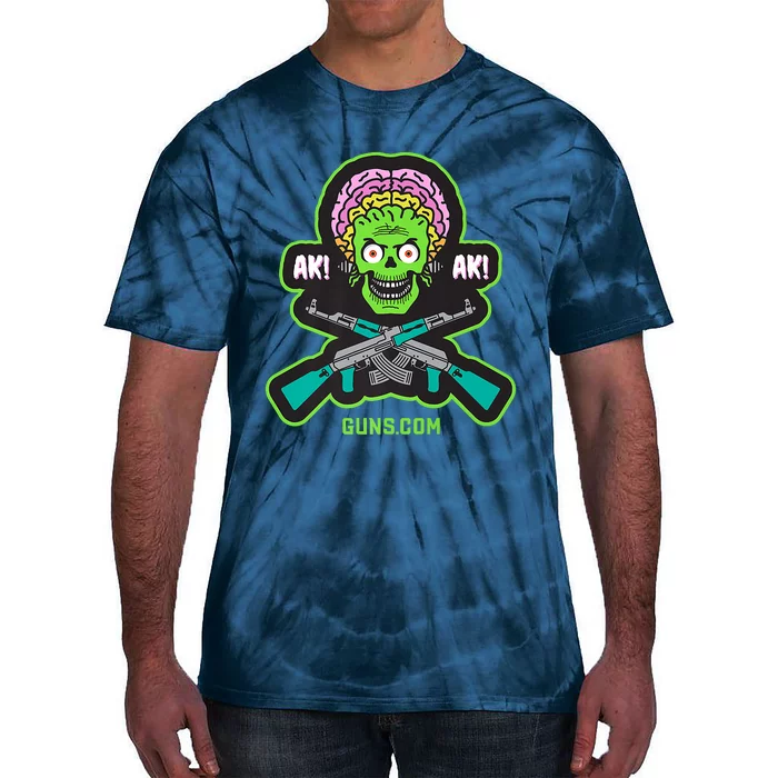 AK! AK! AK47 Alien Premium Tie-Dye T-Shirt