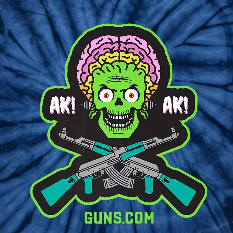 AK! AK! AK47 Alien Premium Tie-Dye T-Shirt