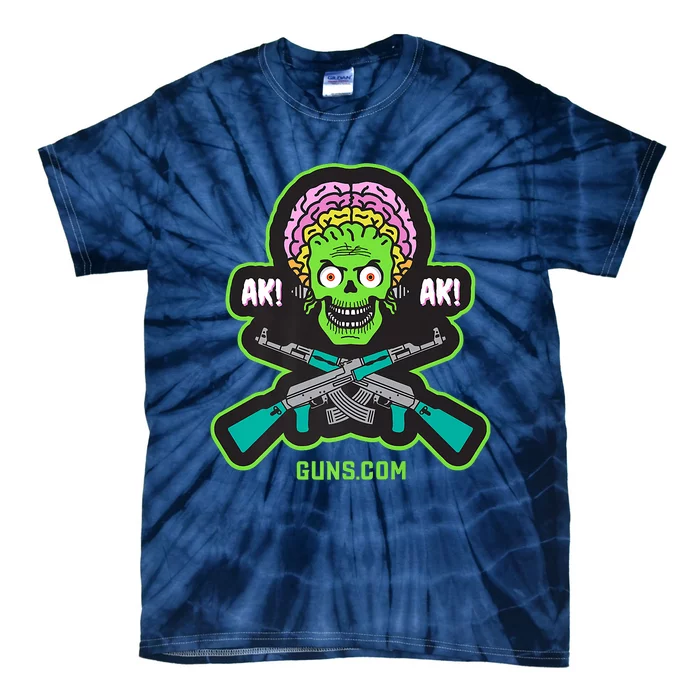 AK! AK! AK47 Alien Premium Tie-Dye T-Shirt