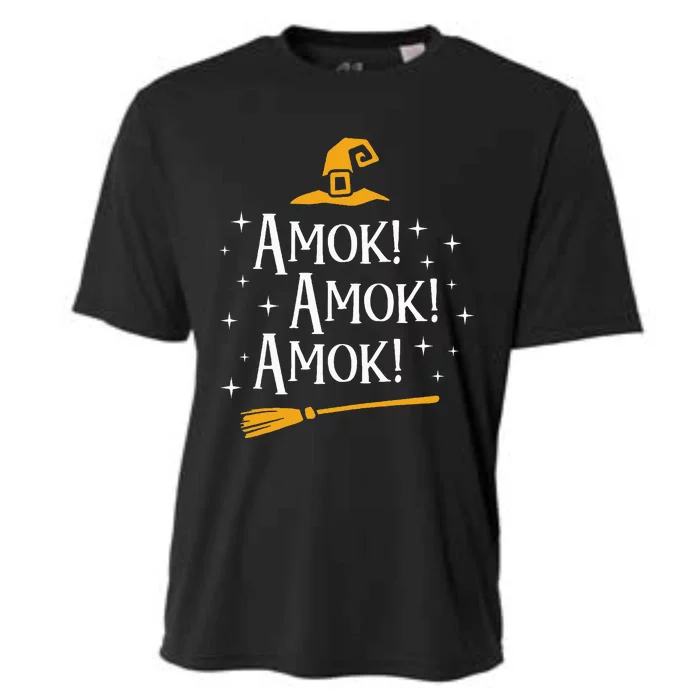 Amok Amok Amok Cute Costume Idea Sisters Halloweens Cooling Performance Crew T-Shirt