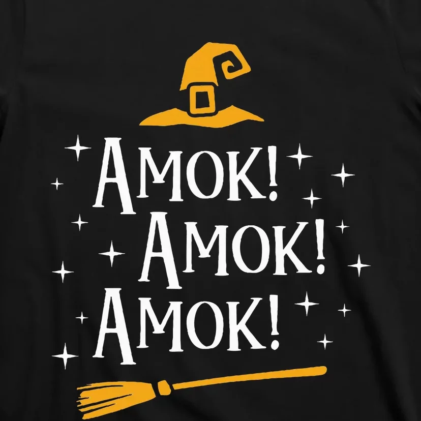 Amok Amok Amok Cute Costume Idea Sisters Halloweens T-Shirt