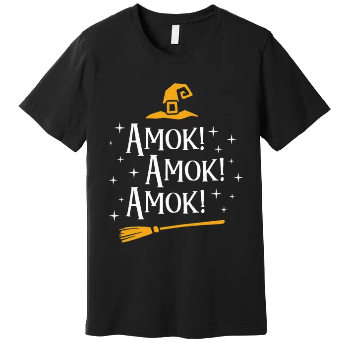 Amok Amok Amok Cute Costume Idea Sisters Halloweens Premium T-Shirt