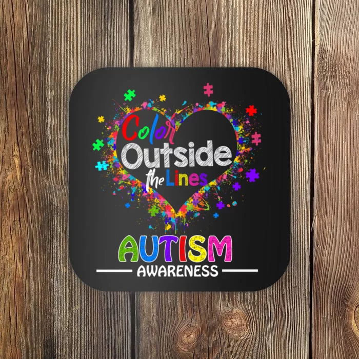 Autism Awareness April Coaster