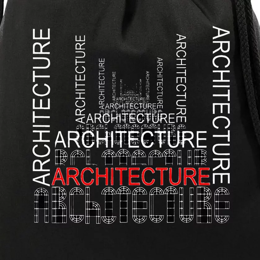 Architect Architecture Drawstring Bag