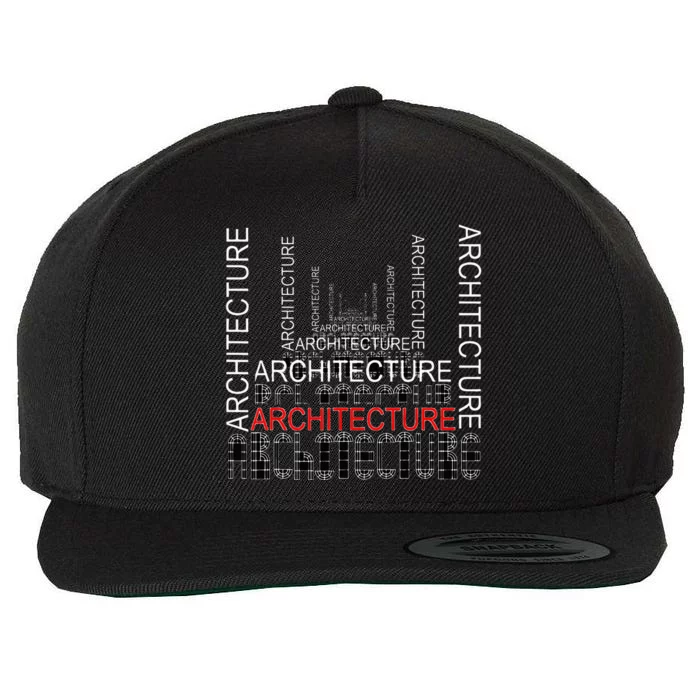 Architect Architecture Wool Snapback Cap