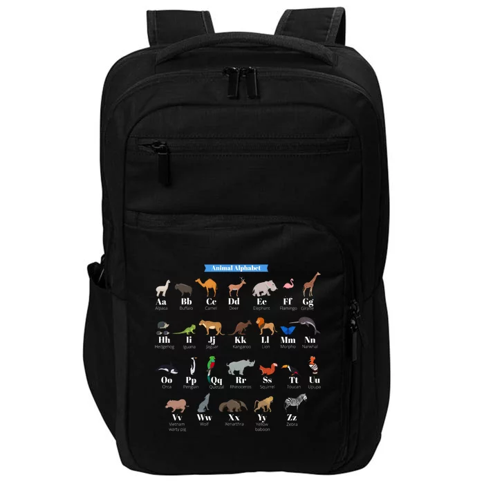 Animal Alphabet Impact Tech Backpack