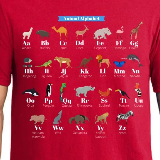 Animal Alphabet Pajama Set