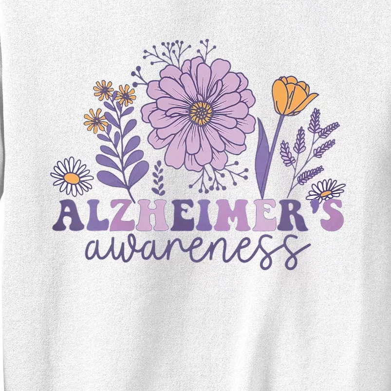 Alzheimer Alzheimers Awareness Dementia Awareness Retro Sweatshirt