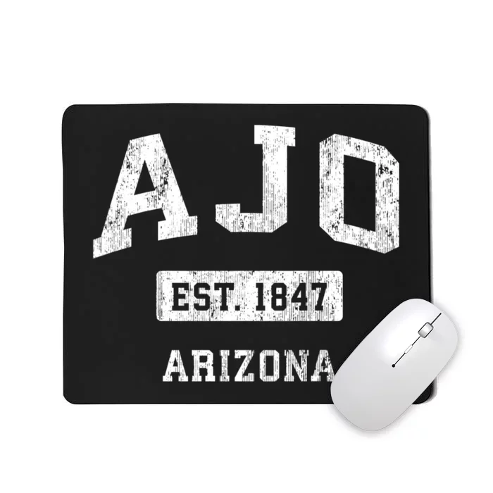 Ajo Arizona Az Vintage Sports Mousepad