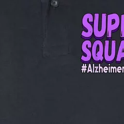 Alzheimers Awareness Softstyle Adult Sport Polo