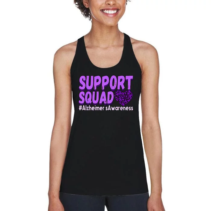 Alzheimers Awareness Women's Racerback Tank