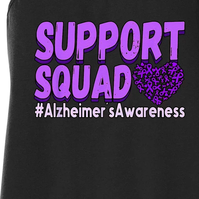 Alzheimers Awareness Women's Racerback Tank