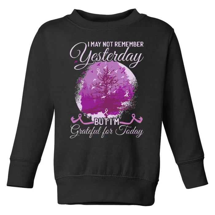 Alzheimers Awareness Toddler Sweatshirt