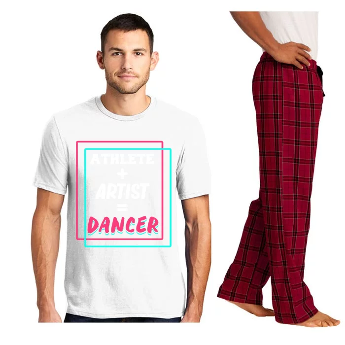 Athlete And Artist Equals Dancer Dance Dancing Day Graphic Gift Pajama Set