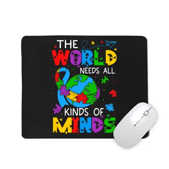 Autism Awareness All Kinds Of Minds Mousepad