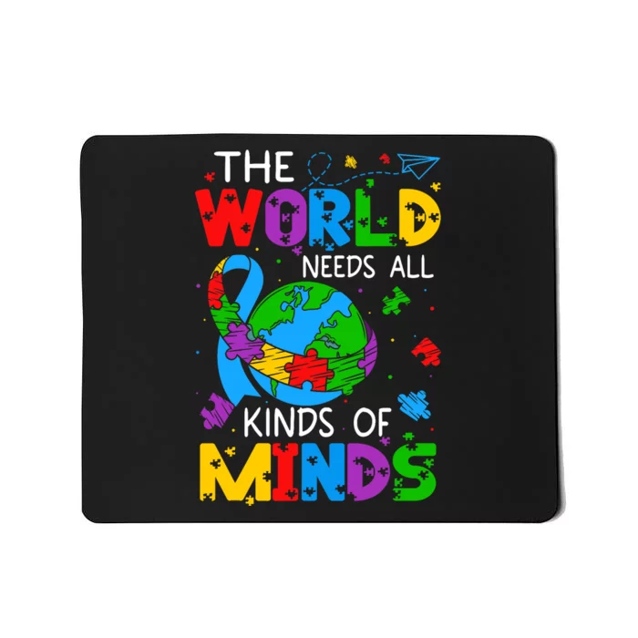 Autism Awareness All Kinds Of Minds Mousepad