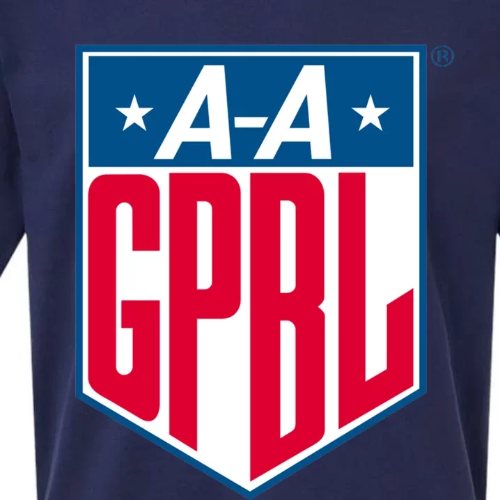 Aagpbl All American Professional Baseball League Gift Sueded Cloud Jersey T-Shirt