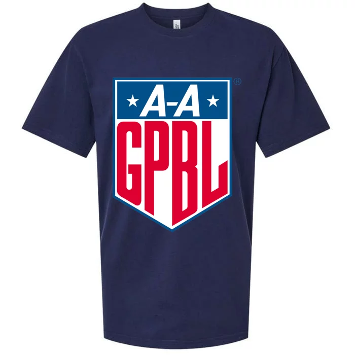 Aagpbl All American Professional Baseball League Gift Sueded Cloud Jersey T-Shirt