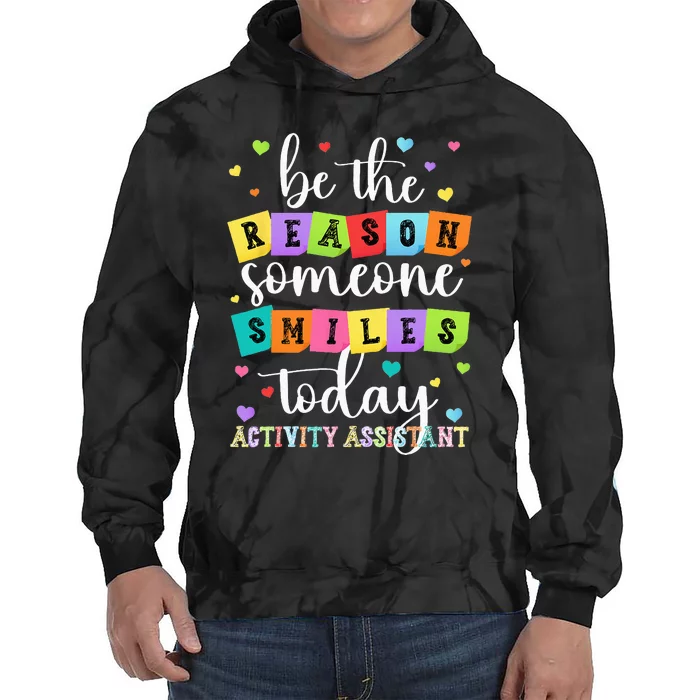 Activity Assistant Appreciation Activity Professional Week Tie Dye Hoodie