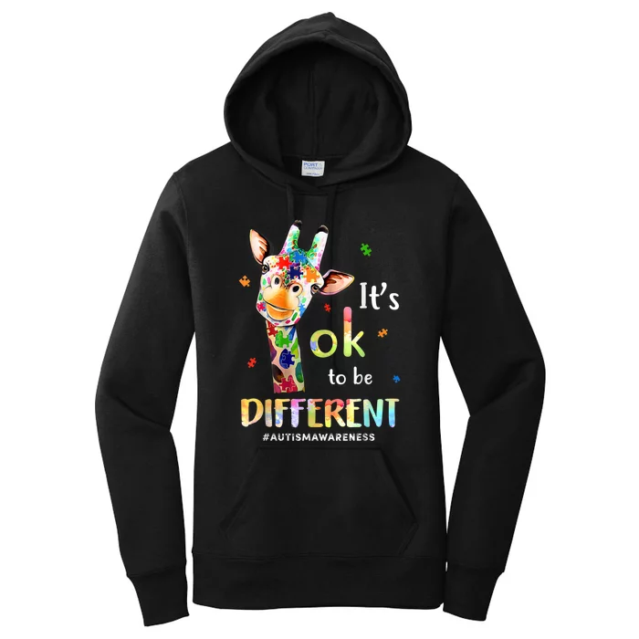 Autism Awareness Acceptance Its Ok To Be Different Women's Pullover Hoodie