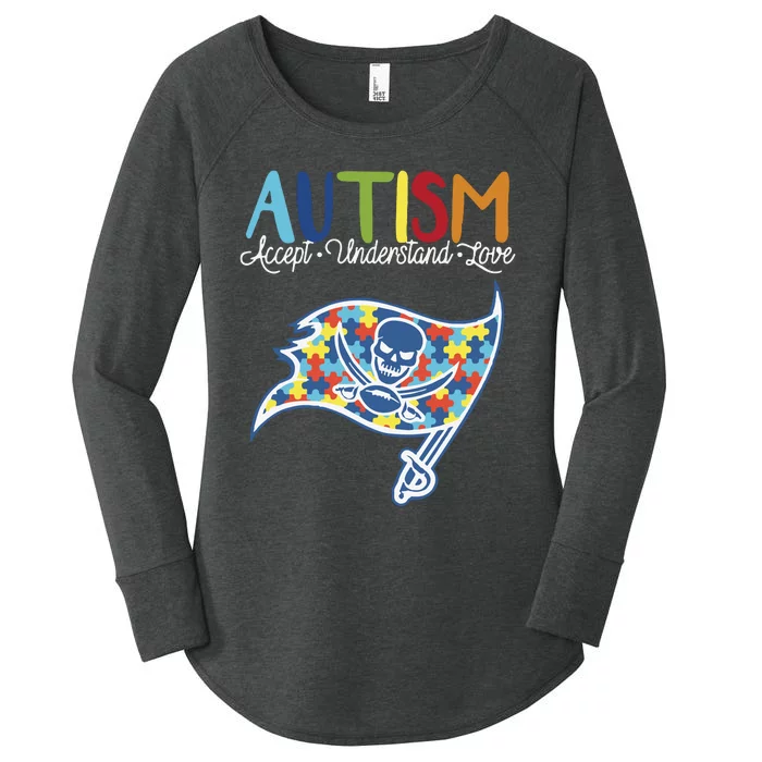 Autism Awareness Accept Understand Love Women's Perfect Tri Tunic Long Sleeve Shirt