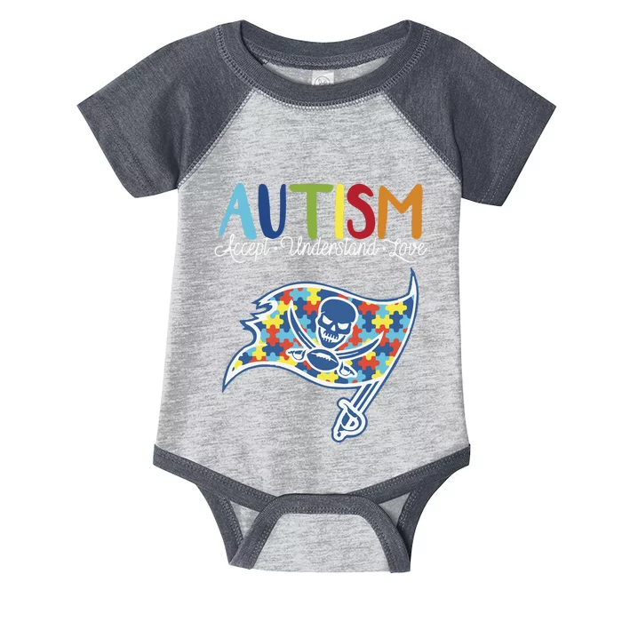 Autism Awareness Accept Understand Love Infant Baby Jersey Bodysuit