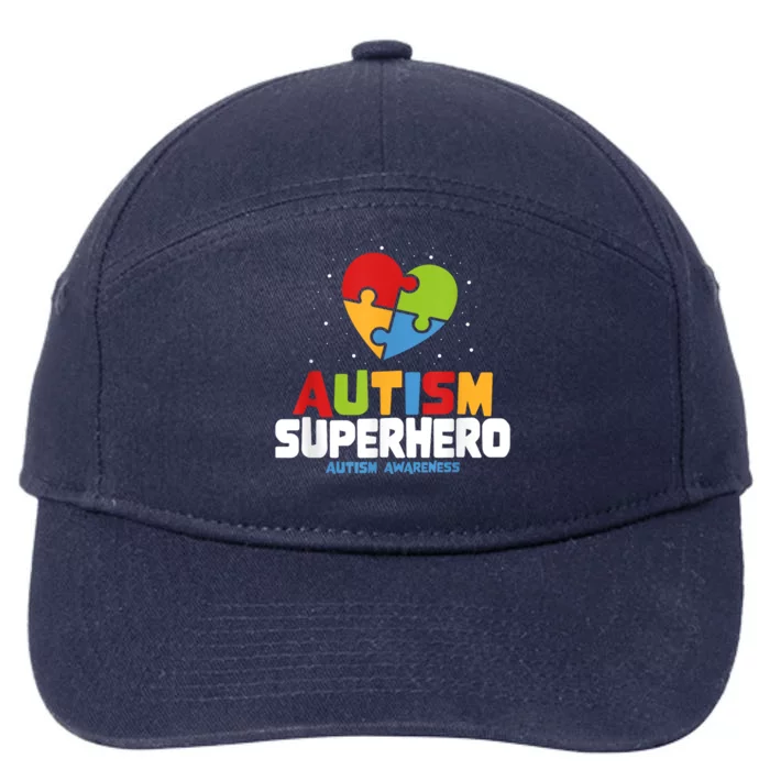 Autism Awareness 7-Panel Snapback Hat