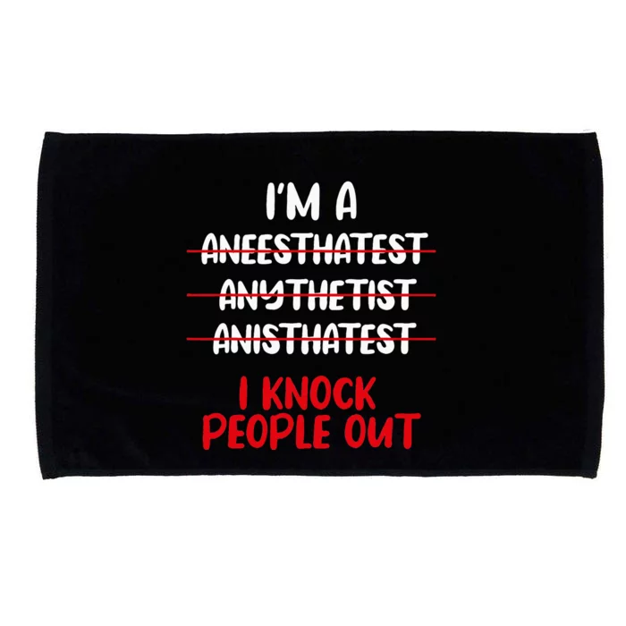 Anesthesiologist Anaesthetist Anaesthesiologist Anesthesia Microfiber Hand Towel