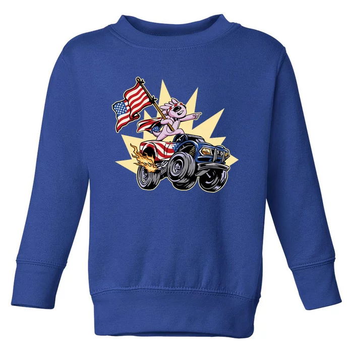 American Axolotl Animal Toddler Sweatshirt