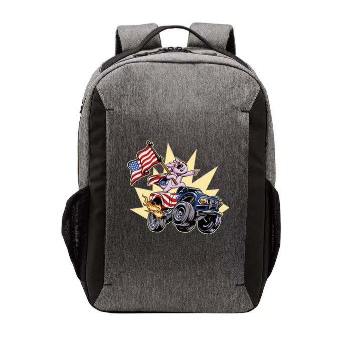 American Axolotl Animal Vector Backpack