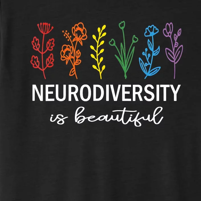 Autism Awareness Acceptance Neurodiversity Is Beautiful ChromaSoft Performance T-Shirt