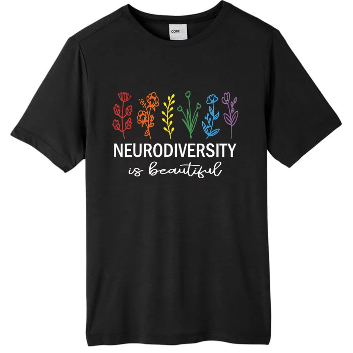 Autism Awareness Acceptance Neurodiversity Is Beautiful ChromaSoft Performance T-Shirt