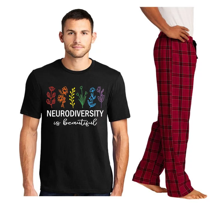 Autism Awareness Acceptance Neurodiversity Is Beautiful Pajama Set