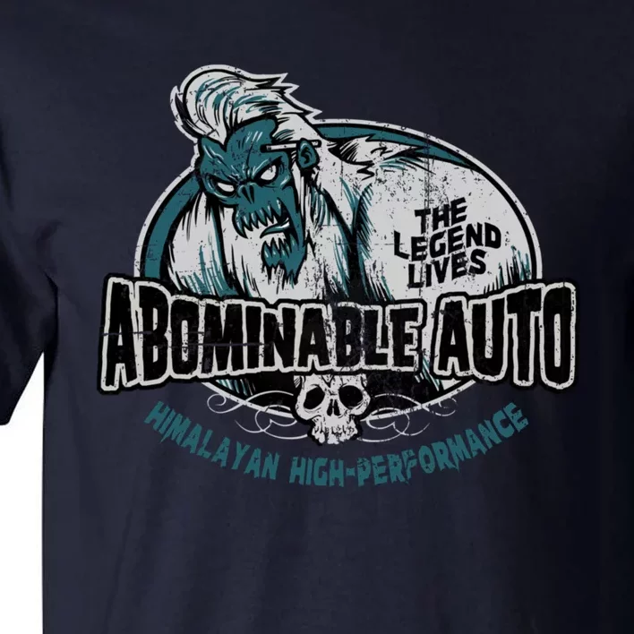 Abominable Auto Tall T-Shirt