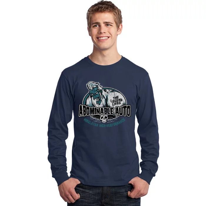 Abominable Auto Tall Long Sleeve T-Shirt