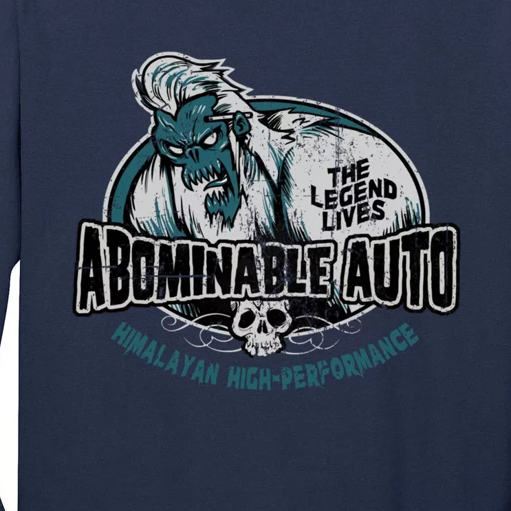 Abominable Auto Tall Long Sleeve T-Shirt