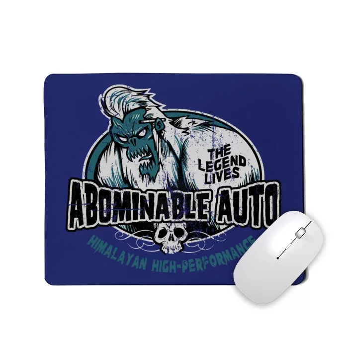 Abominable Auto Mousepad